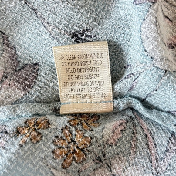 Love Stitch Y2K Tank Cami Fairy Feminine Floral Lace Baby Blue Size Small - Picture 11 of 12